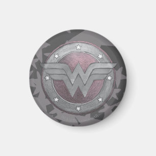 Wunder Woman Shield-Muster Magnet