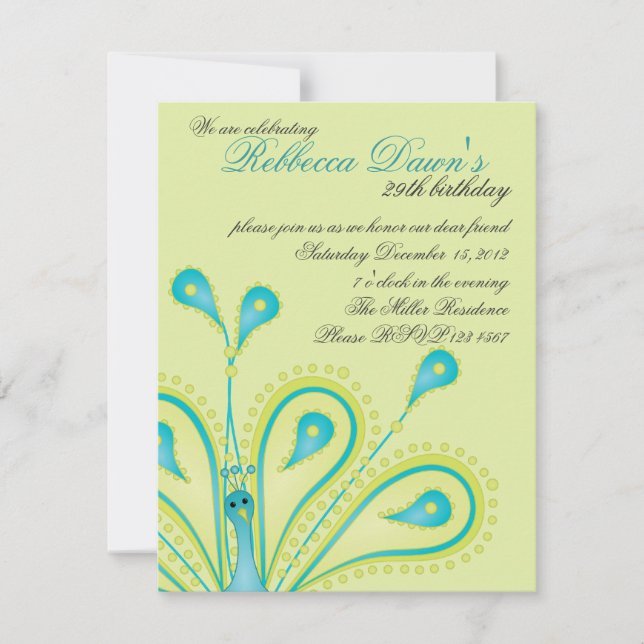 Wunderbar gefickt! einladung (Vorderseite)