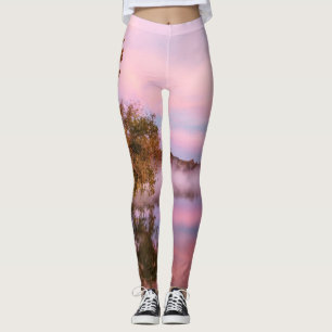 Wunderbar rosa Morgengrauen Leggings