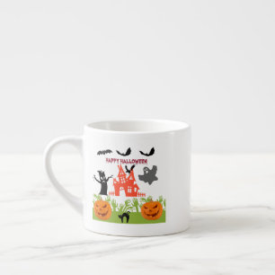 Wunderbar Spooky Halloween Dripping Blood Schrifta Espressotasse