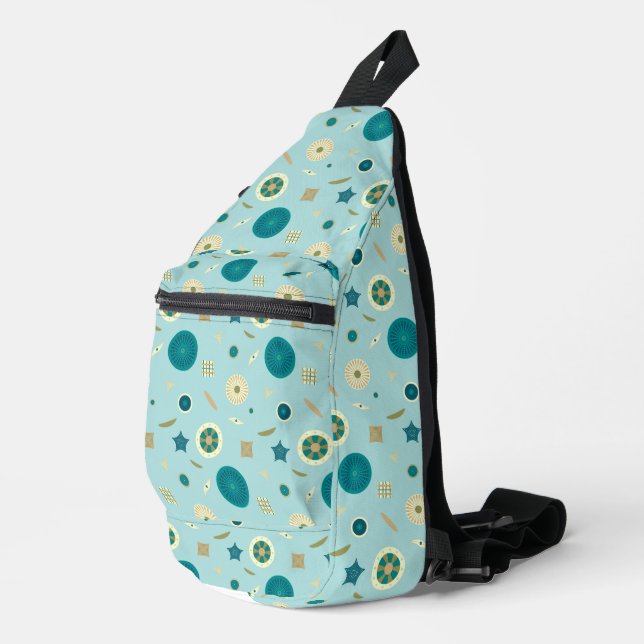 Wunderbare Atome Crossbody Bag (Rechte Ecke)