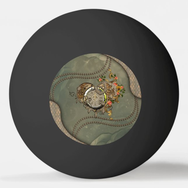 Wunderbare Dampfuhr Tischtennisball (Vorderseite)