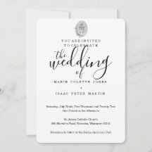 Wunderbare Einladung zur Hochzeit