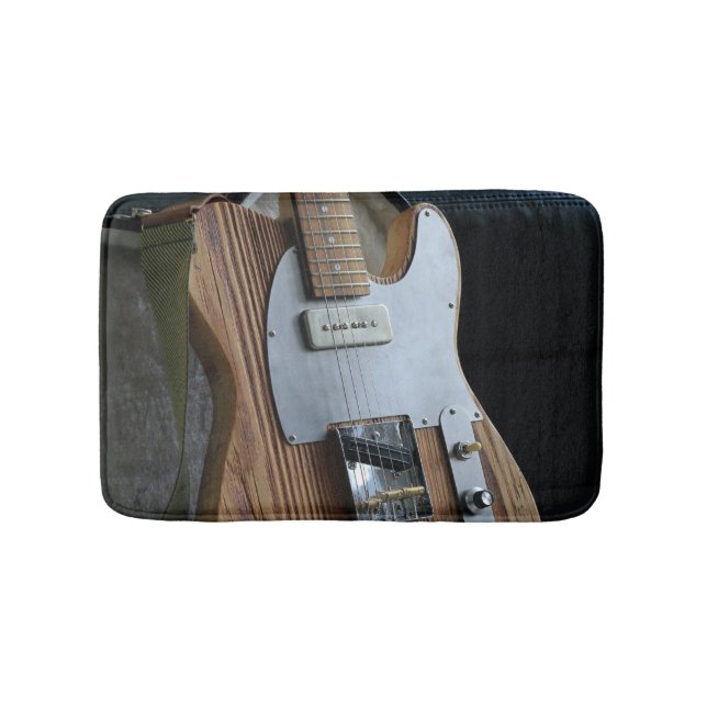 Wunderbare Gitarre Badematte (Vorderseite)