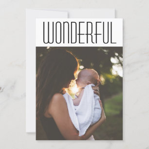 Wunderbare Happy Holidays Multiple Foto Card Feiertagskarte
