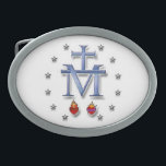 Wunderbare Medaille Ovale Gürtelschnalle<br><div class="desc">Wunderbare Medaille</div>