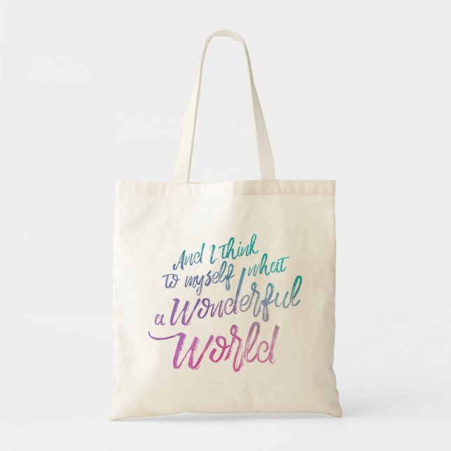 Wunderbare Tasche des Welthaushaltes (Vorne)