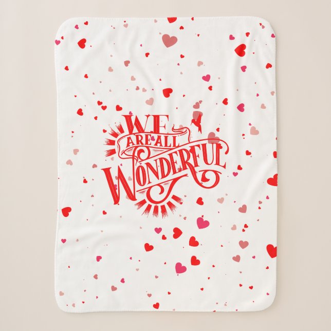 Wunderbare Typografie Sherpadecke (Vorderseite)