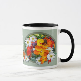 WUNDERBARE WALLFLOWERS ~ Momogram Tasse