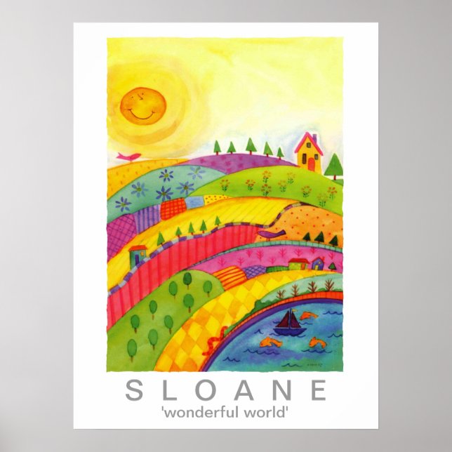 wunderbare Welt Poster (Vorne)