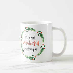 Wunderbare Zeit der Kaffee-Tasse des Jahr- Kaffeetasse