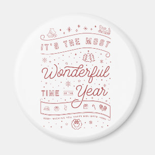 Wunderbare Zeit des Weihnachtsmagazins Magnet