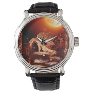 Wunderbarer Drache Armbanduhr