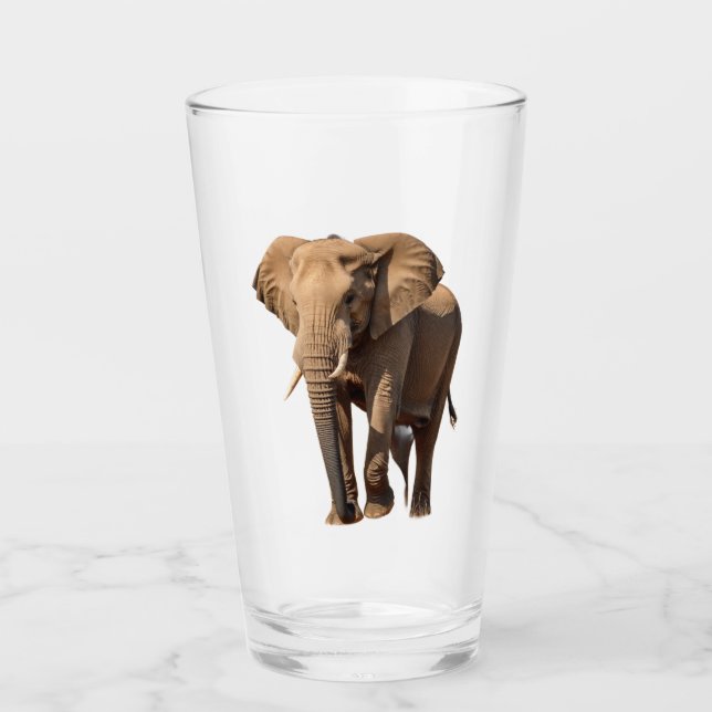 Wunderbarer Elefant Glas (Vorderseite)