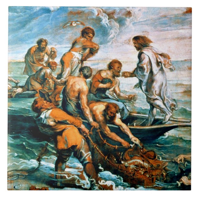 Wunderbarer Entwurf der Fische Fliese (Vorderseite)