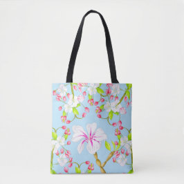 Wunderbarer Frühling auf einer All-Over-Print-Tasc Tasche