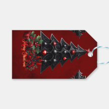 wunderbarer gotischer Weihnachtsbaum