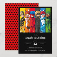 Wunderbarer Ladybug-Charakter zum Geburtstag