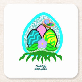 Wunderbarer Ostereier-Platz Untersetzer