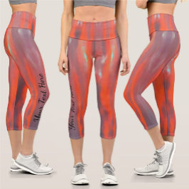 Wunderbarer Puerto Vallarta Sunset Sky 1490 Capri Leggings