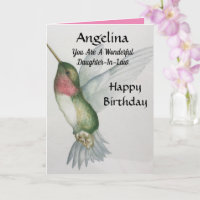 Wunderbarer Schwesternvogel zum Geburtstag