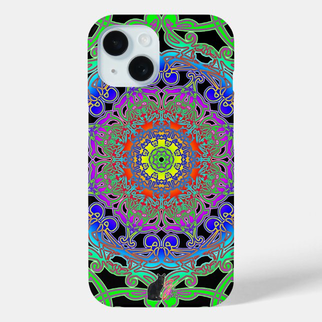 Wunderbarer Spectra-Glyph Fall-Mate iPhone Fall Case-Mate iPhone Hülle (Rückseite)