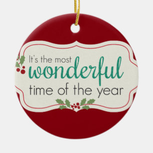 Wunderbarer Urlaub Keramikornament