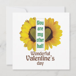 Wunderbarer Valentinstag Feiertagskarte