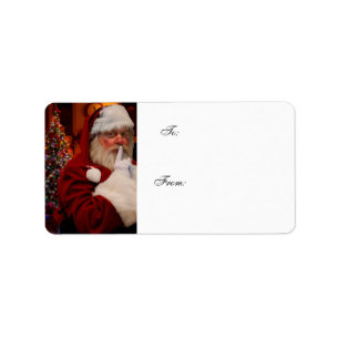 Wunderbarer Weihnachtsgeschenkaufkleber Adressaufkleber