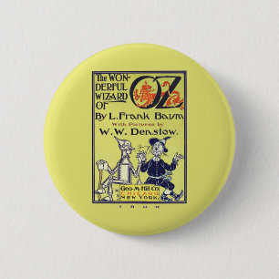 Wunderbarer Zauberer von Oz Button