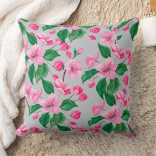Wunderbares botanisches Blumendesign Kissen