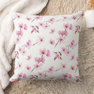 Wunderbares botanisches Blumendesign Kissen