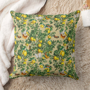 Wunderbares botanisches Blumendesign Kissen