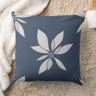 Wunderbares botanisches Blumendesign Kissen