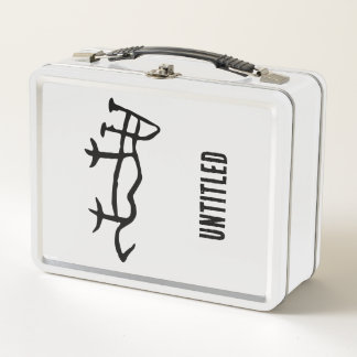 Wunderbares chinesisches Zodiac-Tiger- Metall Brotdose