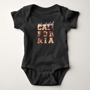 Wunderbares Kalifornien Baby Strampler