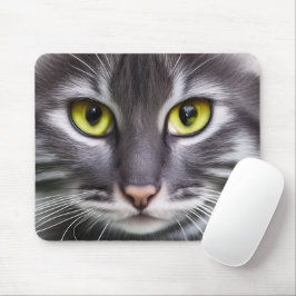 Wunderbares Katzenportrait Mousepad