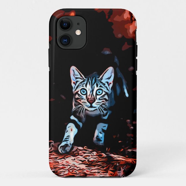 Wunderbares Kitten Case-Mate iPhone Hülle (Rückseite)