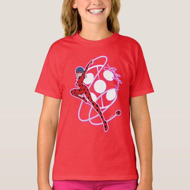 Wunderbares Ladybug-Abzeichen T-Shirt (Vorderseite)