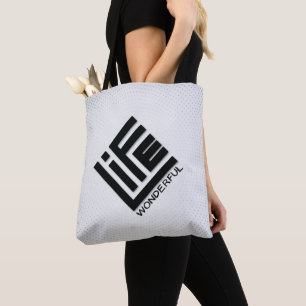 Wunderbares Leben - Mystic BW Mix Edition Tote Bag Tasche