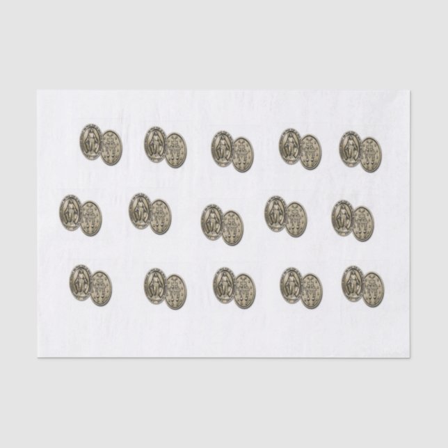 Wunderbares Medaillenpapier Seidenpapier (Vorderseite)