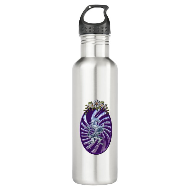 Wunderbares Mythisches Einhorn Edelstahlflasche (Vorderseite)