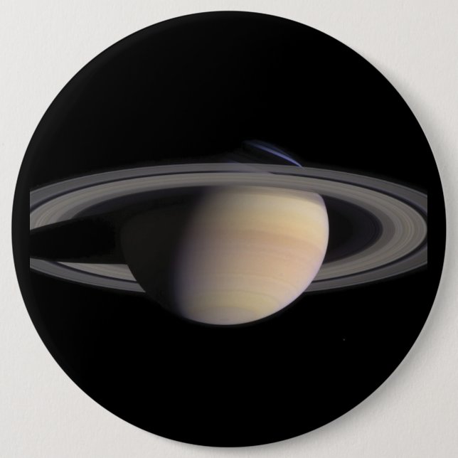Wunderbares Saturn-Bild von der NASA Button (Vorderseite)