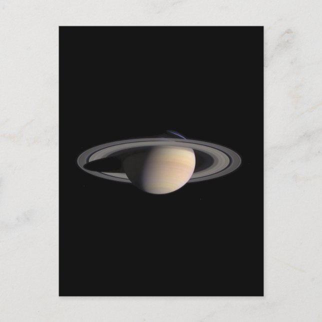 Wunderbares Saturn-Bild von der NASA Postkarte (Vorderseite)