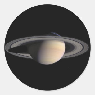 Wunderbares Saturn-Bild von der NASA Runder Aufkleber