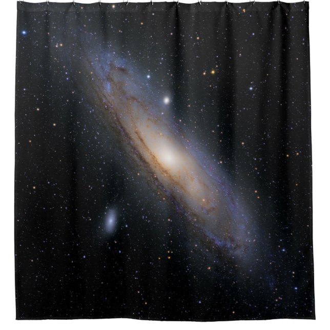 Wunderbares Universum Duschvorhang (Vorderseite)