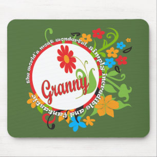 Wunderbarste einfach unglaubliche fantastische Oma Mousepad