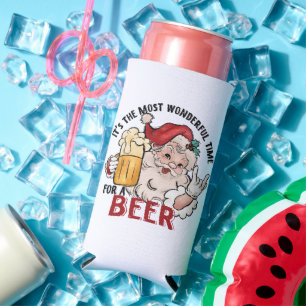 Wunderbarste Zeit für ein Bier Selters Dosenkühler