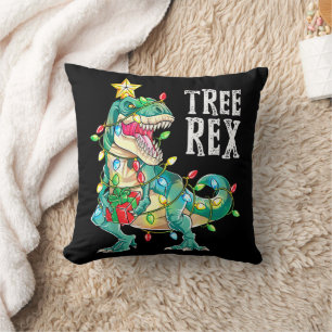 Wunderbarstes Weihnachts-Co Dinosaurier Weihnachte Kissen