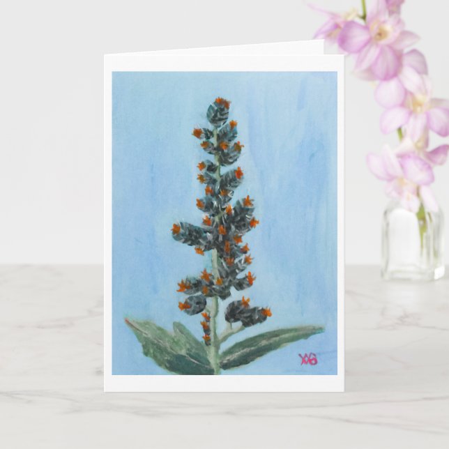 Wunderbaum Karte (Orchidee)